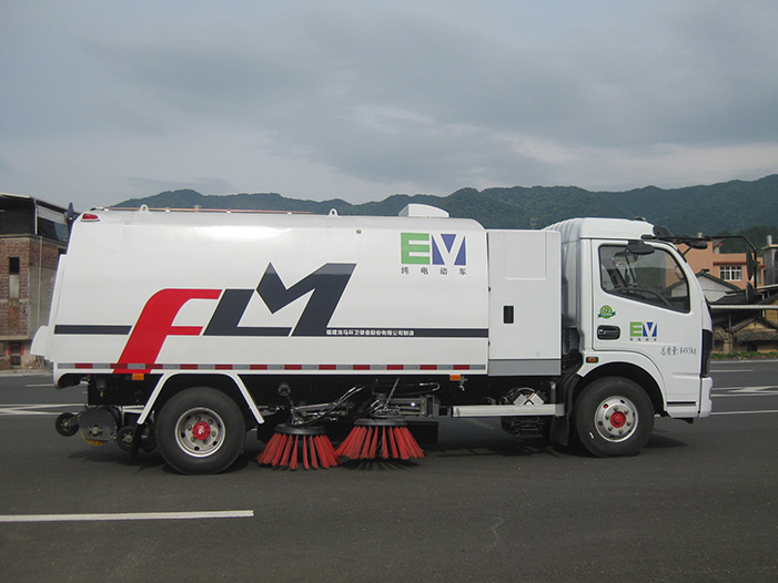 Camion électrique de balayage des rues – FLM5080TSLDGBEV