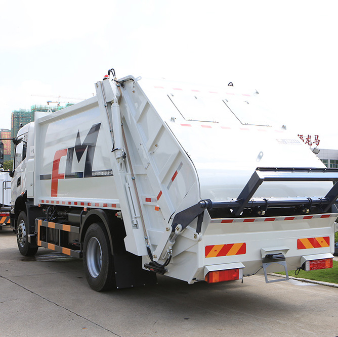 Caractéristiques fonctionnelles du camion poubelle à chargement arrière FULONGMA 18 tonnes
