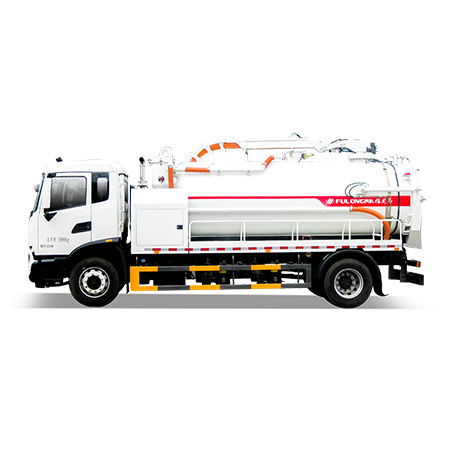 Configuration du camion d'aspiration des eaux usées FULONGMA et recommandations de mise en évidence