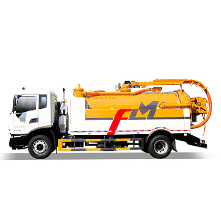 Objectif et configuration du dernier camion de nettoyage et d'aspiration des eaux usées de 18 tonnes de FULONGMA