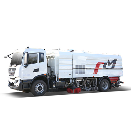 Configuration et évaluation du dernier camion de lavage et de balayage à grande échelle de FULONGMA de 18 tonnes