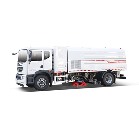 Présentation des avantages du dernier camion de lavage et de balayage électrique de 18 tonnes de FULONGMA