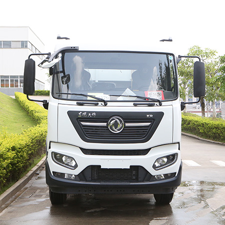 Description de la configuration et caractéristiques du produit du grand camion à ordures à compression FULONGMA de 18 tonnes