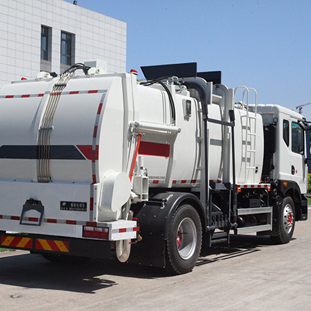 Caractéristiques structurelles et méthodes de travail du dernier camion de déchets de cuisine de 18 tonnes de FULONGMA